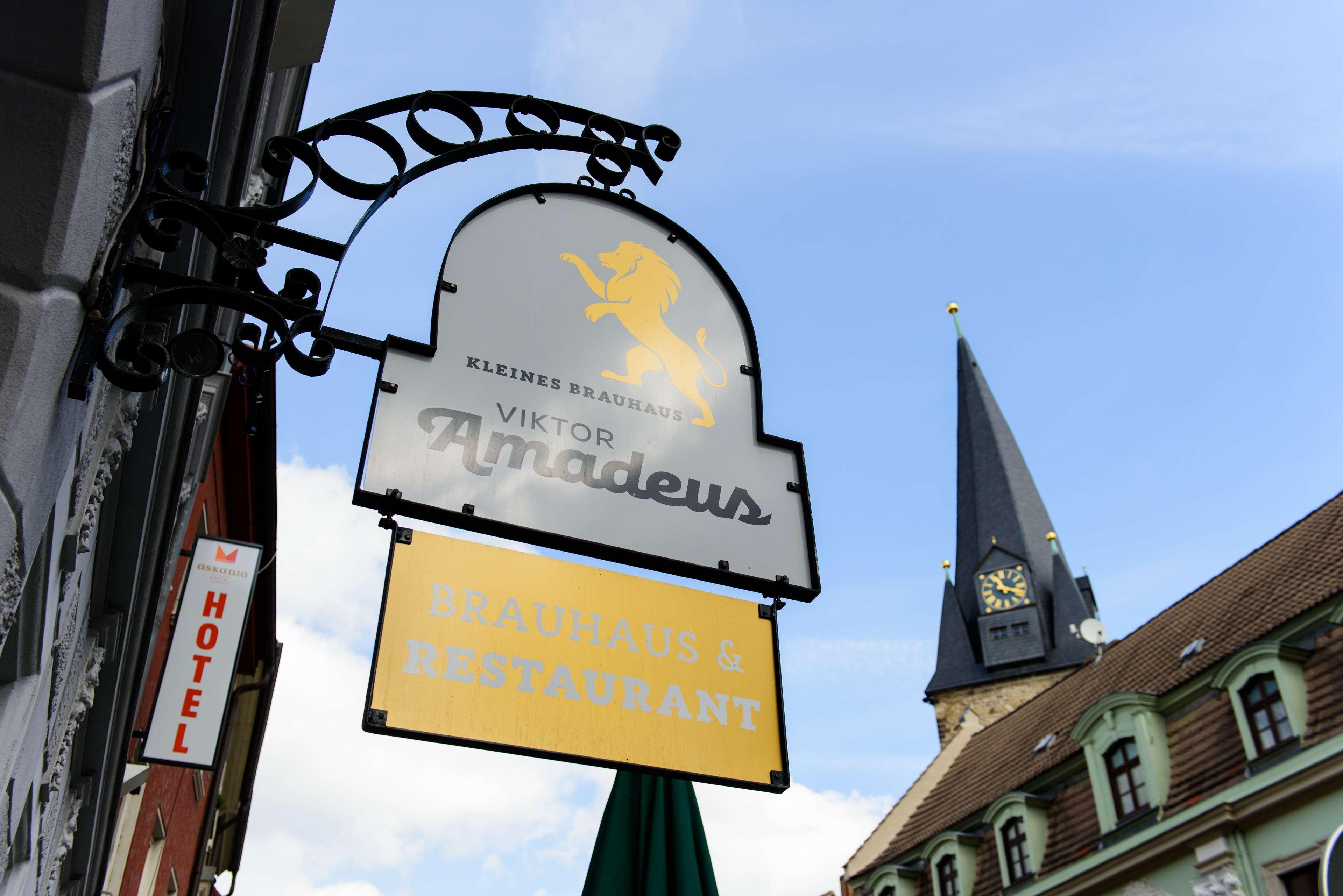 Askania Hotel & Brauhaus Bernburg Dış mekan fotoğraf